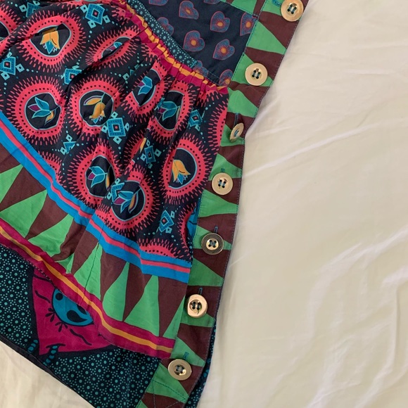 Marc by Marc Jacobs Multi Pattern Cotton Skirt - Picture 9 of 10